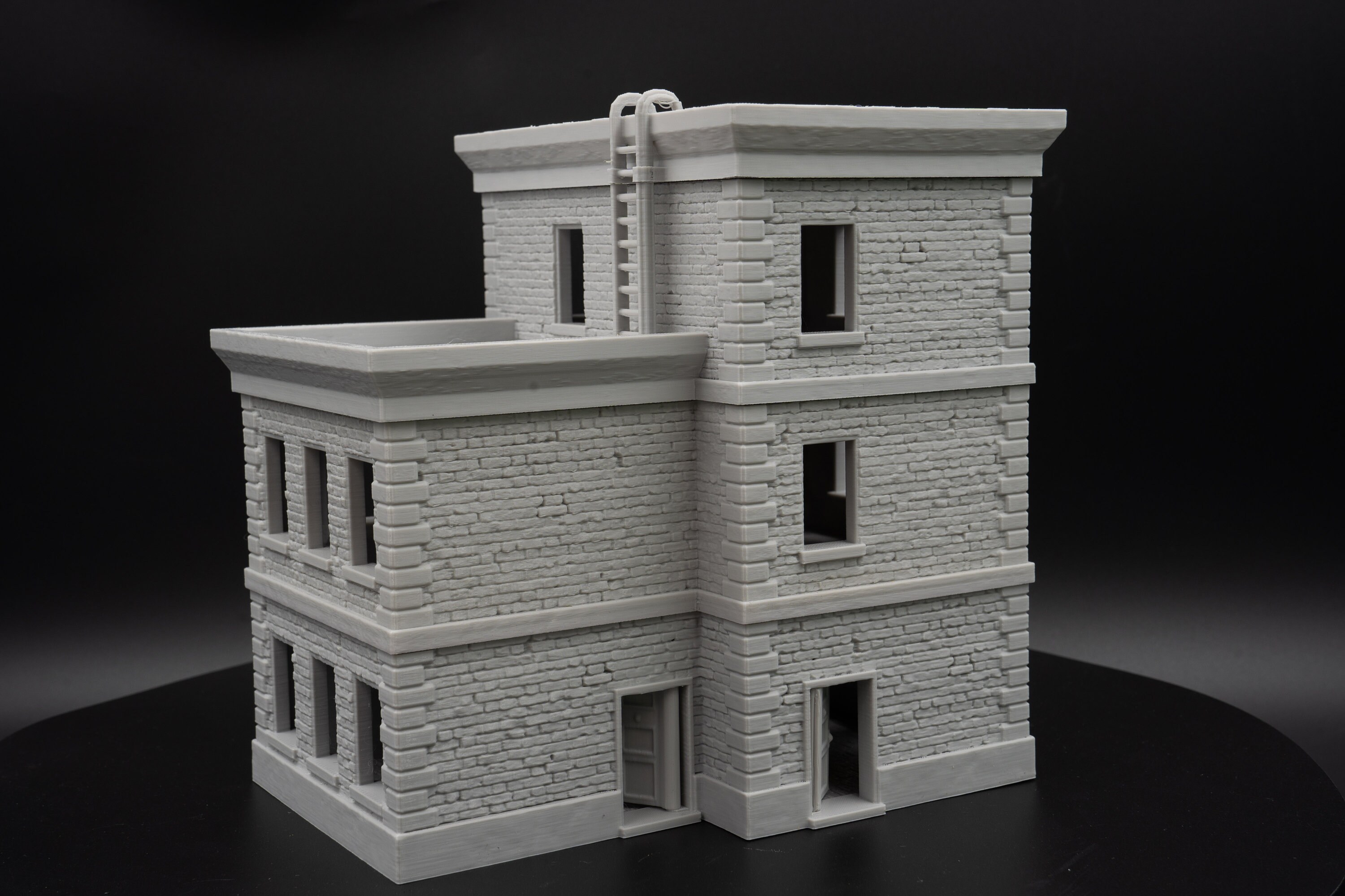 Ashfall City, Building 4, Townhome Modern City Terrain, Dark Realms - Etsy