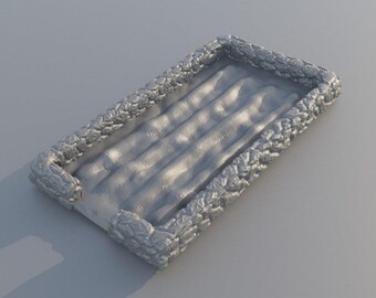 Farm Plot Tabletop Terrain | Dnd Terrain, Dnd Accessories, Dungeon Master Gifts, Farm Terrain