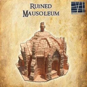 Ruined Mausoleum | Dnd Terrain, Dnd Accessories, Dungeon Master Gifts, Mausoleum Terrain