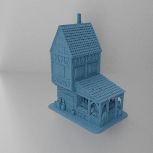 Grocery House | Dnd Terrain, Dnd Building, Terrain Accessories, Dungeon Master Gifts