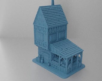 Tienda de comestibles / Terreno de DnD, Edificio de DnD, Accesorios de terreno, Regalos para Dungeon Master