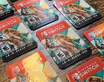 Zelda Alternate TotK Replacement Label for Switch Cartridge