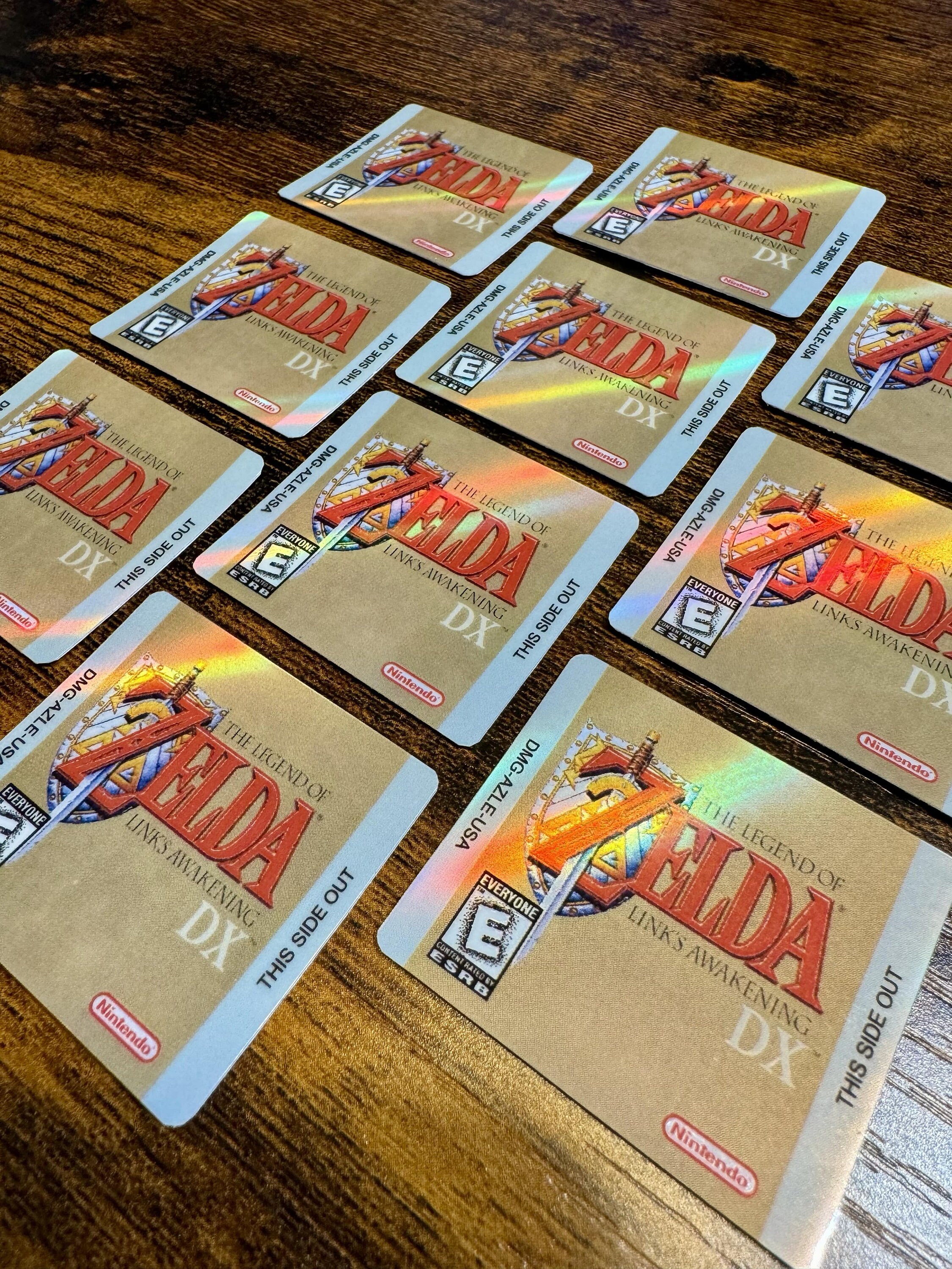 Link's Awakening DX (classic Game Boy Edition) Holographic Replacement ...