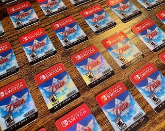 Skyward Sword HD Replacement Label for Switch Cartridge