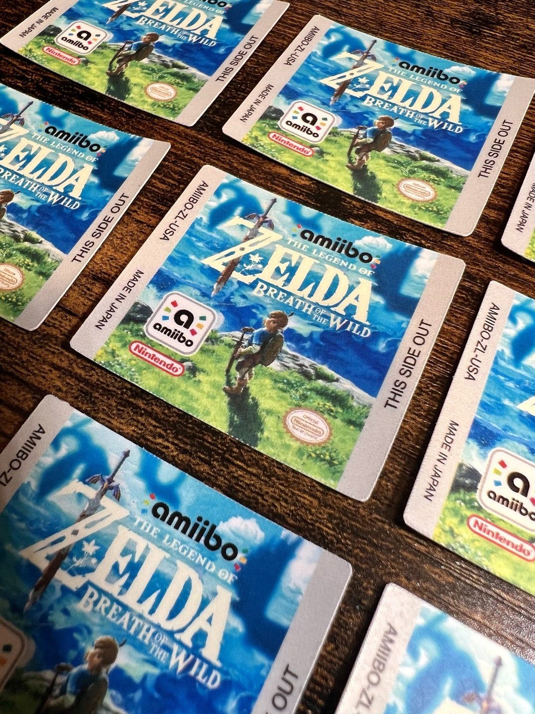 Breath of the Wild Amiibo Replacement Label for Game Boy - Etsy