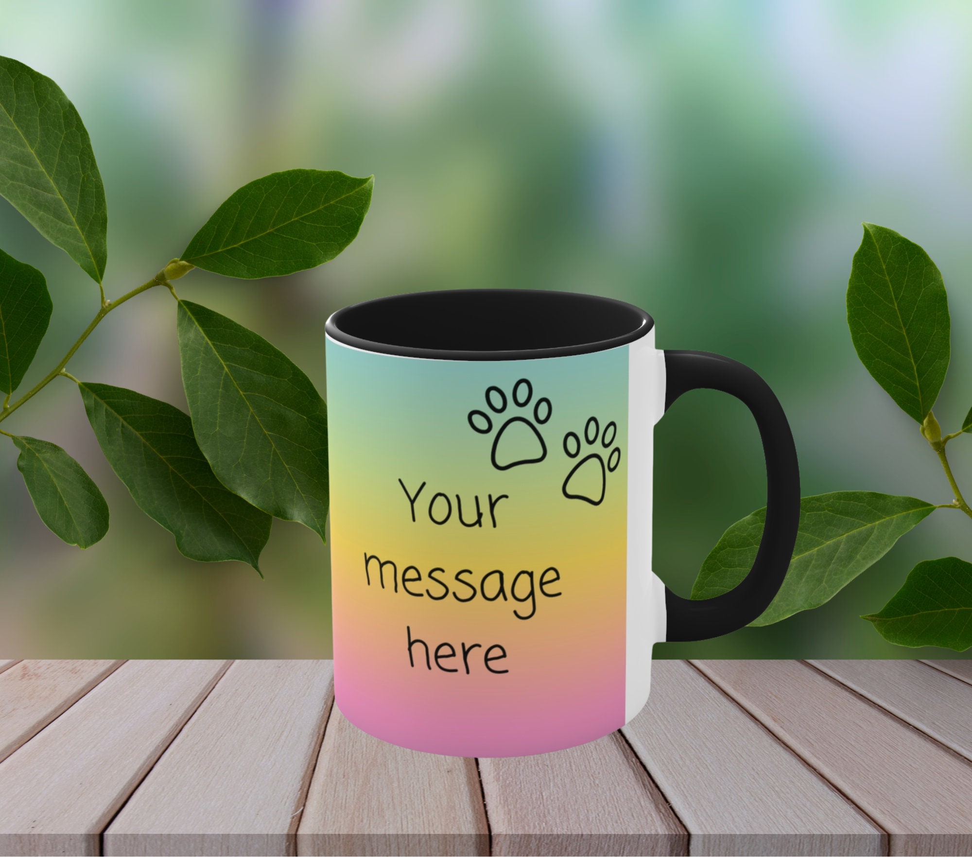 Custom Coffee Cup Personalized Dog Design Coffee Mug, Custom Mug
