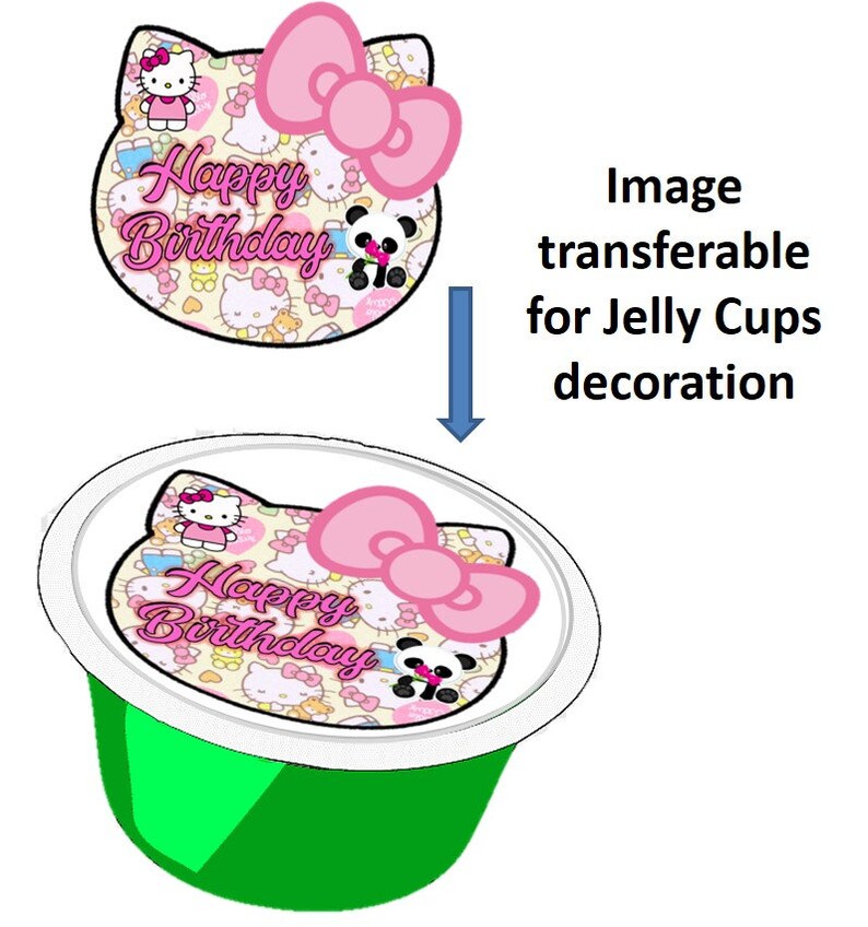 Frozen 24 Jello Transfer 1.5 Inch Round Etsy