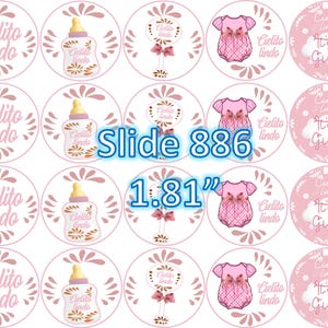 Edible sugar paper for various desserts, Cielito Lindo theme.