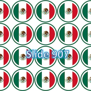 Sugar Paper (Mexican Fiesta) 20 images 1.81" Round