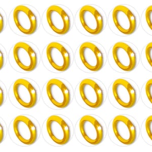 Sugar Paper (sonic Rings) 24 1.5” Round Images - Etsy