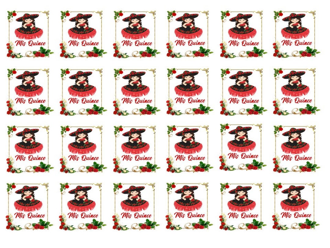 Transfer for Gelatin Gelapalette or Glasses Mis Quince Etsy