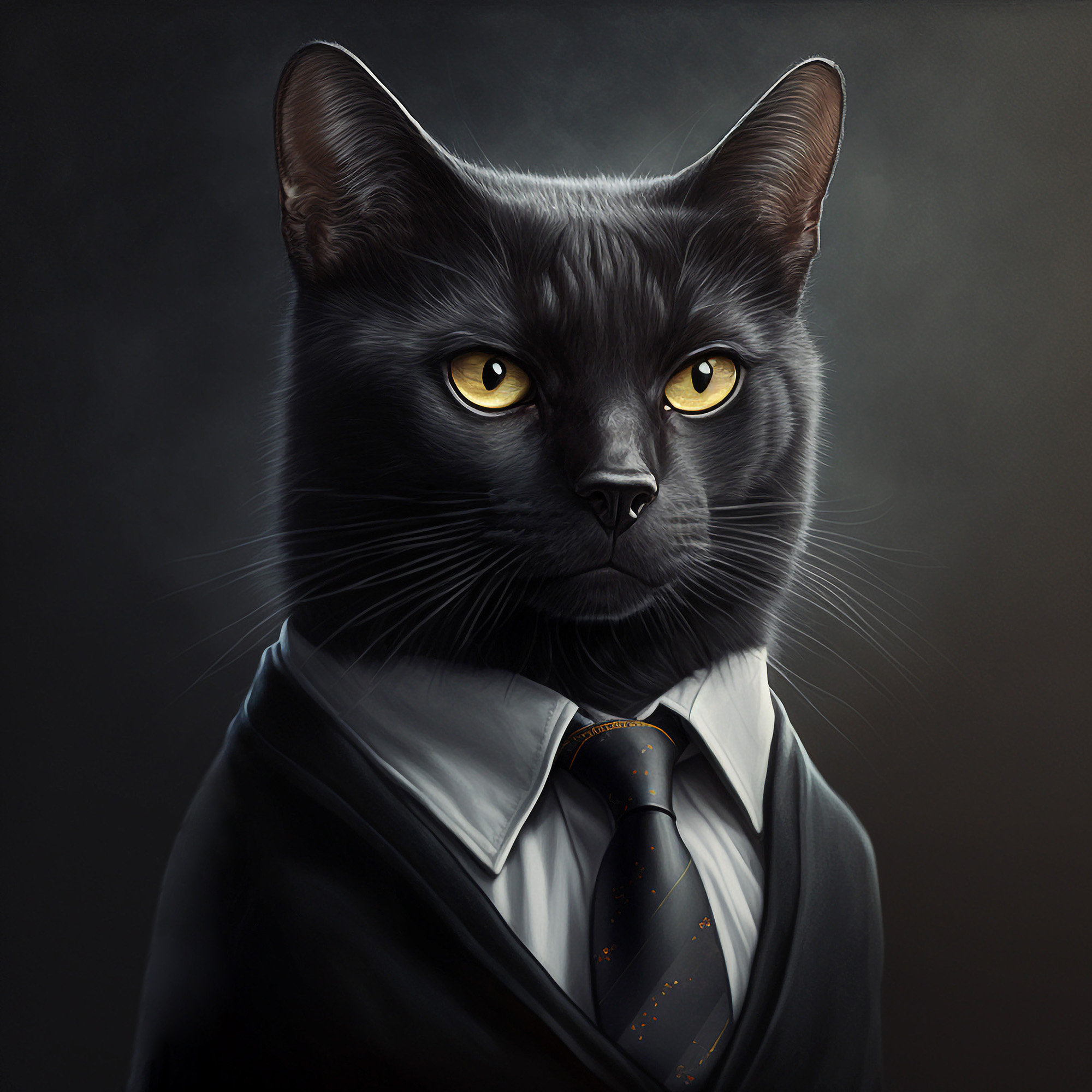 Cat wearing suit -  España