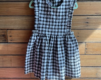 Classic  pinafore, cotton gingham