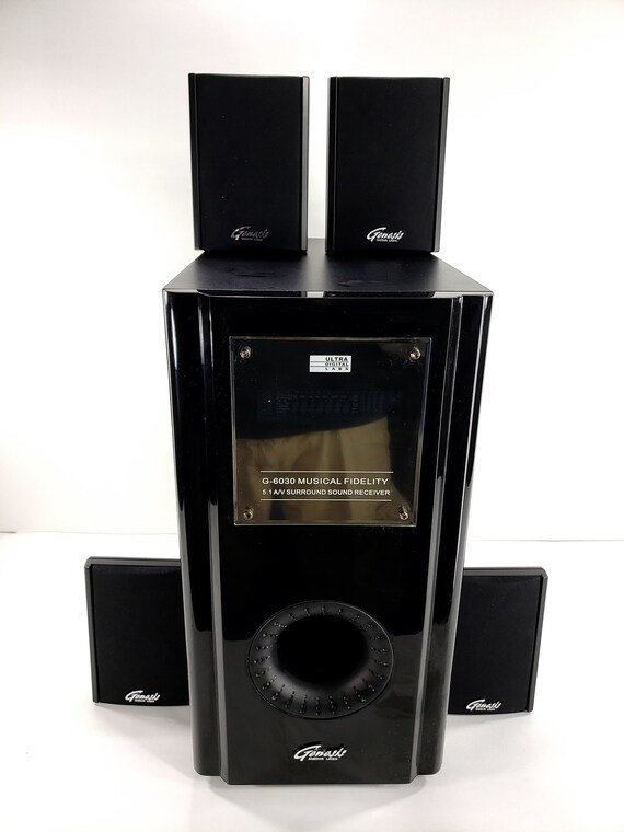 Genesis Media Labs Surround Sound Wmusical Fidelity G 6030 Etsy