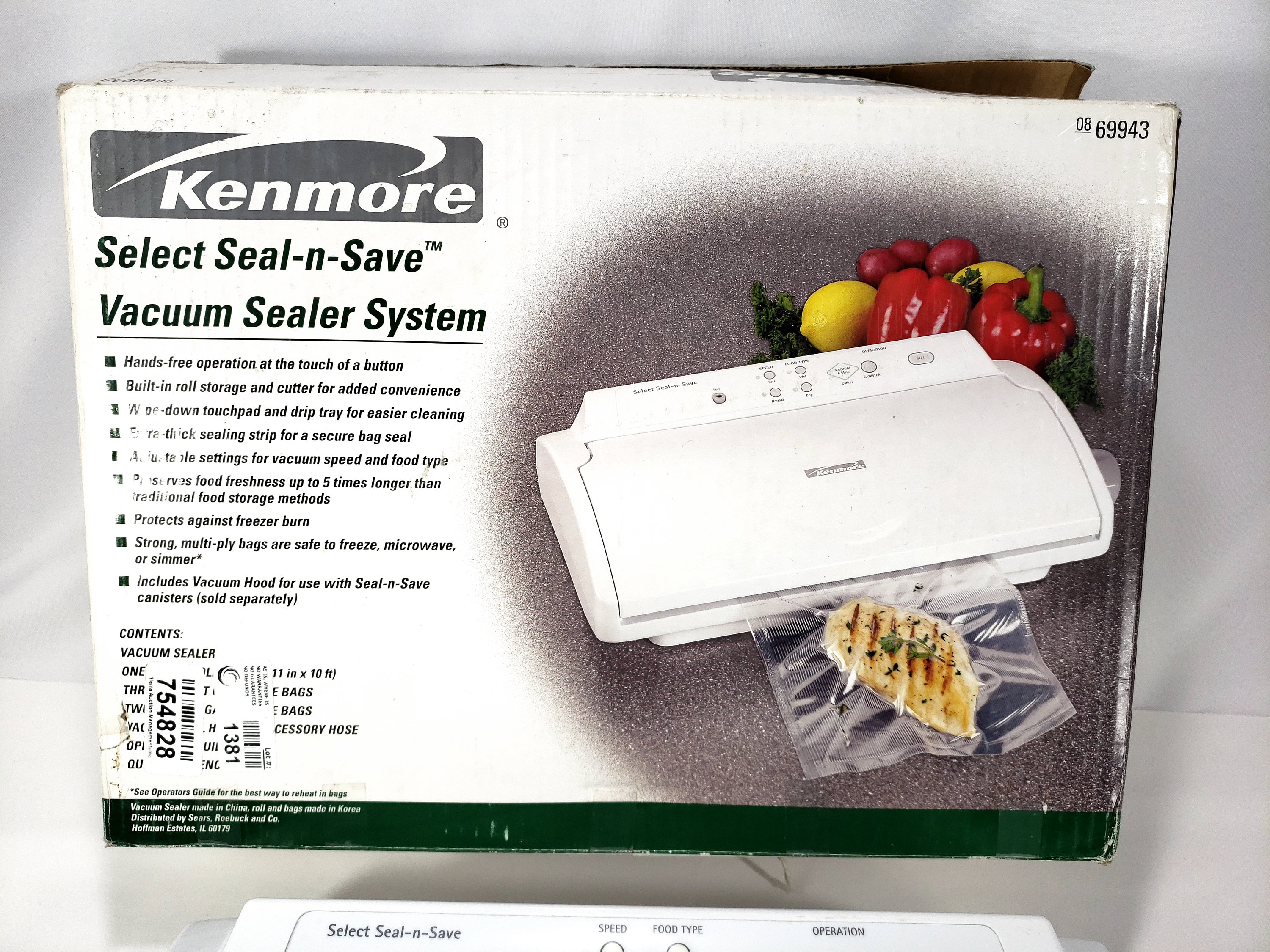 sears vacuum sealer