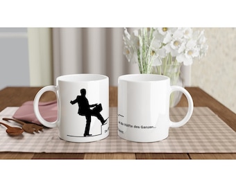 White ceramic mug - the first step