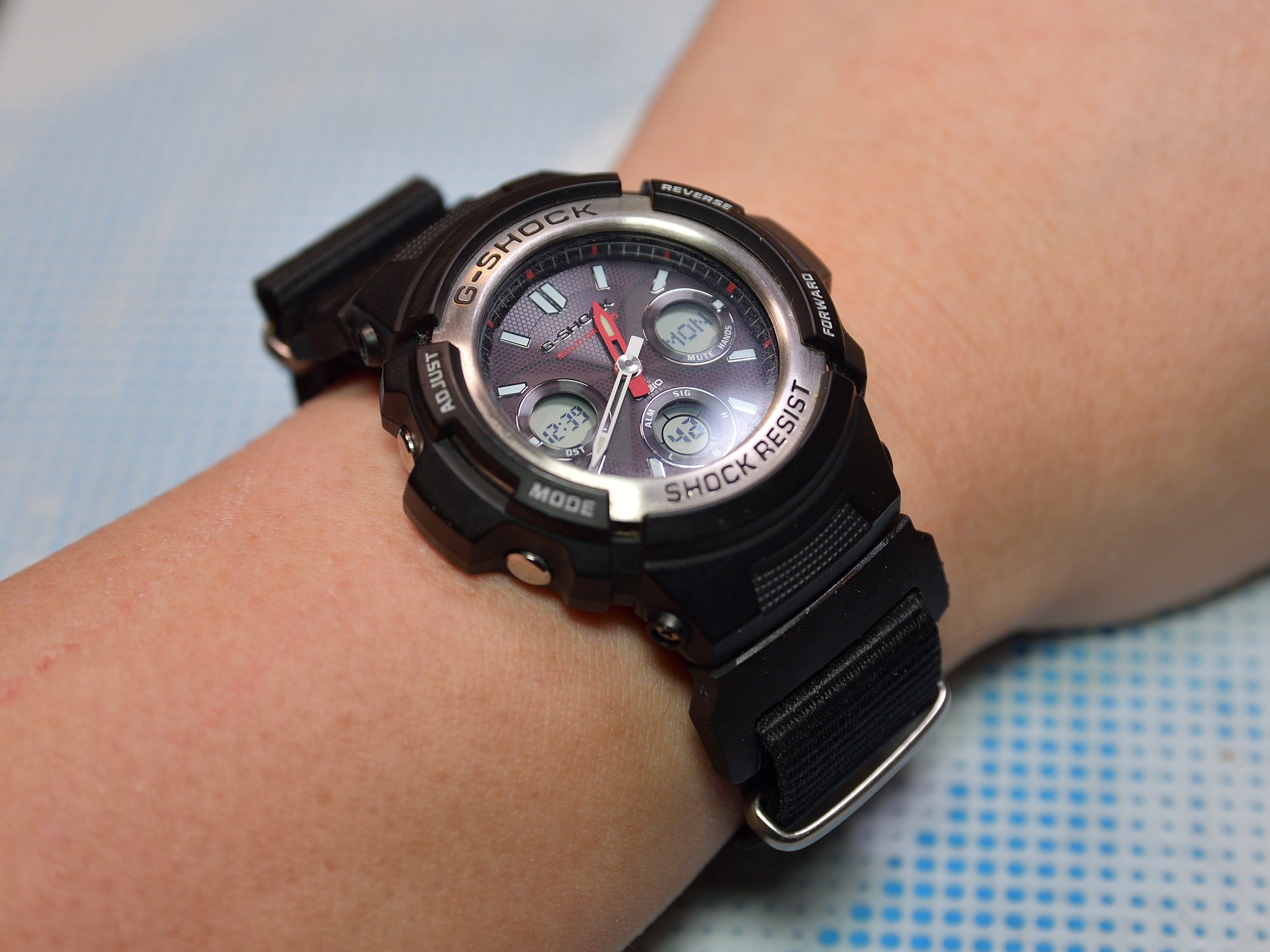 Tough Resin Strap Adapter for G-shock AWGM100 Series Watch Tough Resin Strap Adapter for G-shock AWGM100 Series Watch