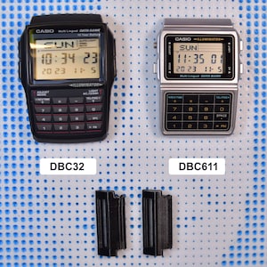 PLA Watch Adapter for Casio Databank Watch DBC610, DBC611, DBC32