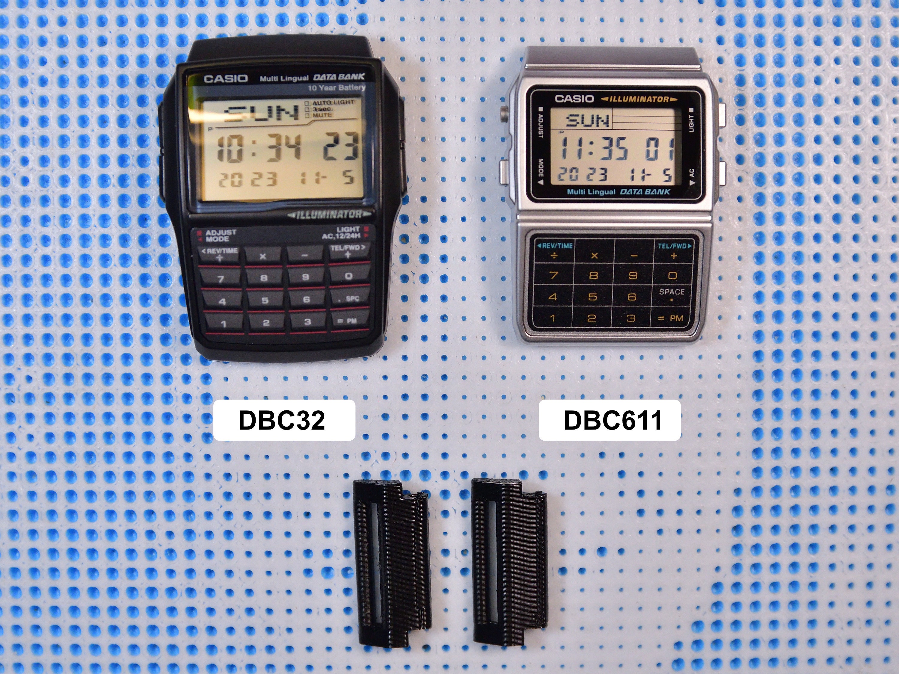 Reloj Casio Vintage Databank Calculadora Dbc-611
