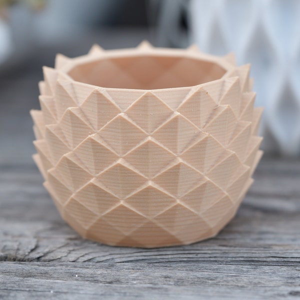 Pine Cone Pattern Planter Pot for Succluent or Baby Cactus