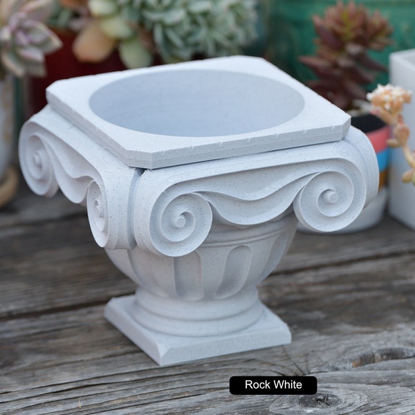 Greece Inspired General Purpose Vase - 3D Printed Home Decor - Key Tray