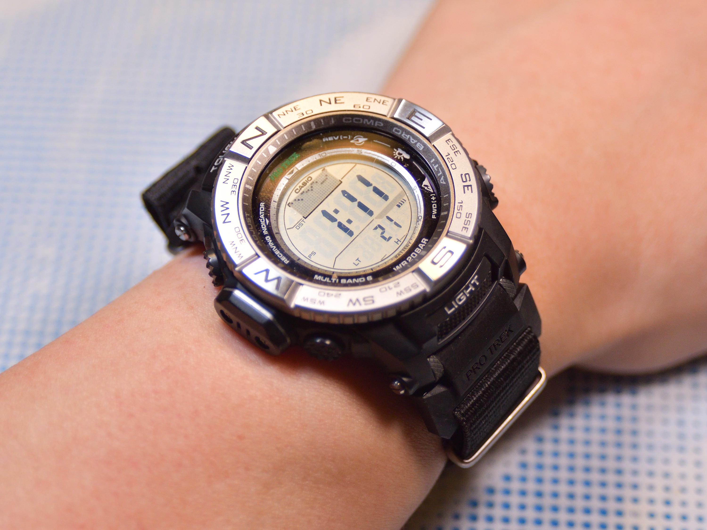 PRO TREK デジタル腕時計 WR20BAR PRW-3500 PRO TREK 送料無料 CASIO