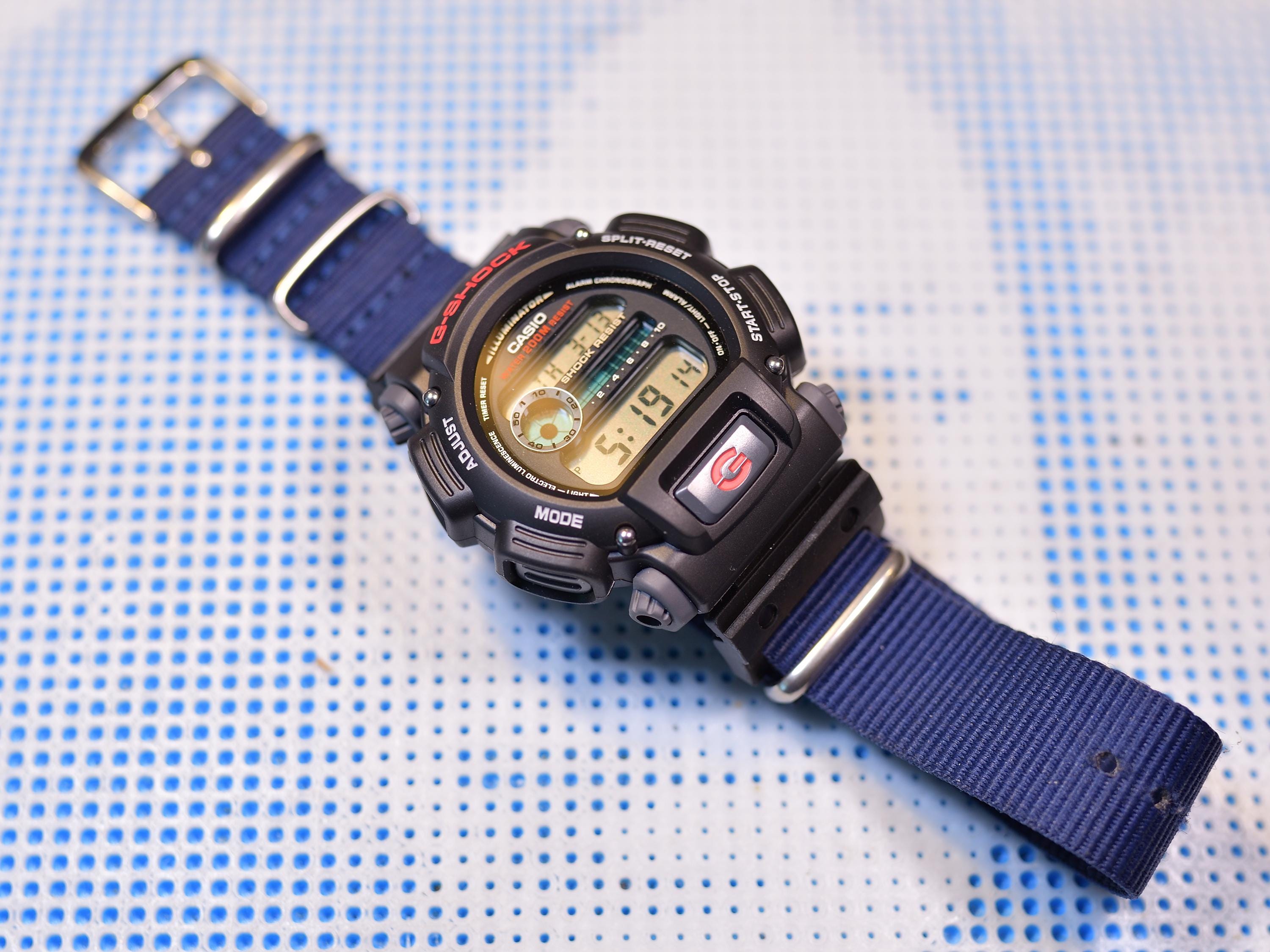 Tough Resin Strap Adapter for G-shock DW9052 Series Digital Watch