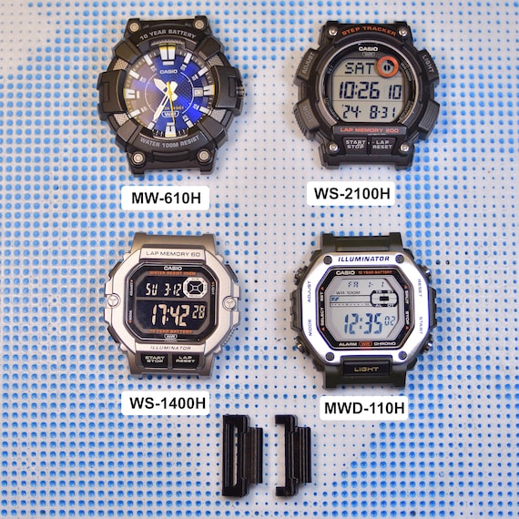 Watch Adapter for Casio WS1400H WS2100H MW610H MWD110H WS1300H or Similar Models Multiple Color Available Etsy UK