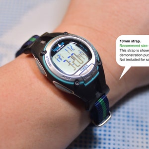 Strap Adapter for Timex Ironman Timex Ironman Triathlon T5K145 Lady Sport Watch