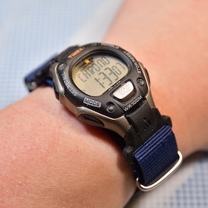 Adaptador de correias para relógio Timex Ironman Classic 30 34 mm - T5E961, T5K756, T5K019 e relógios semelhantes