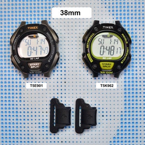 Straps Adapter For Timex Ironman Classic 30 38mm T5E901, T5K962, and Similar Watches