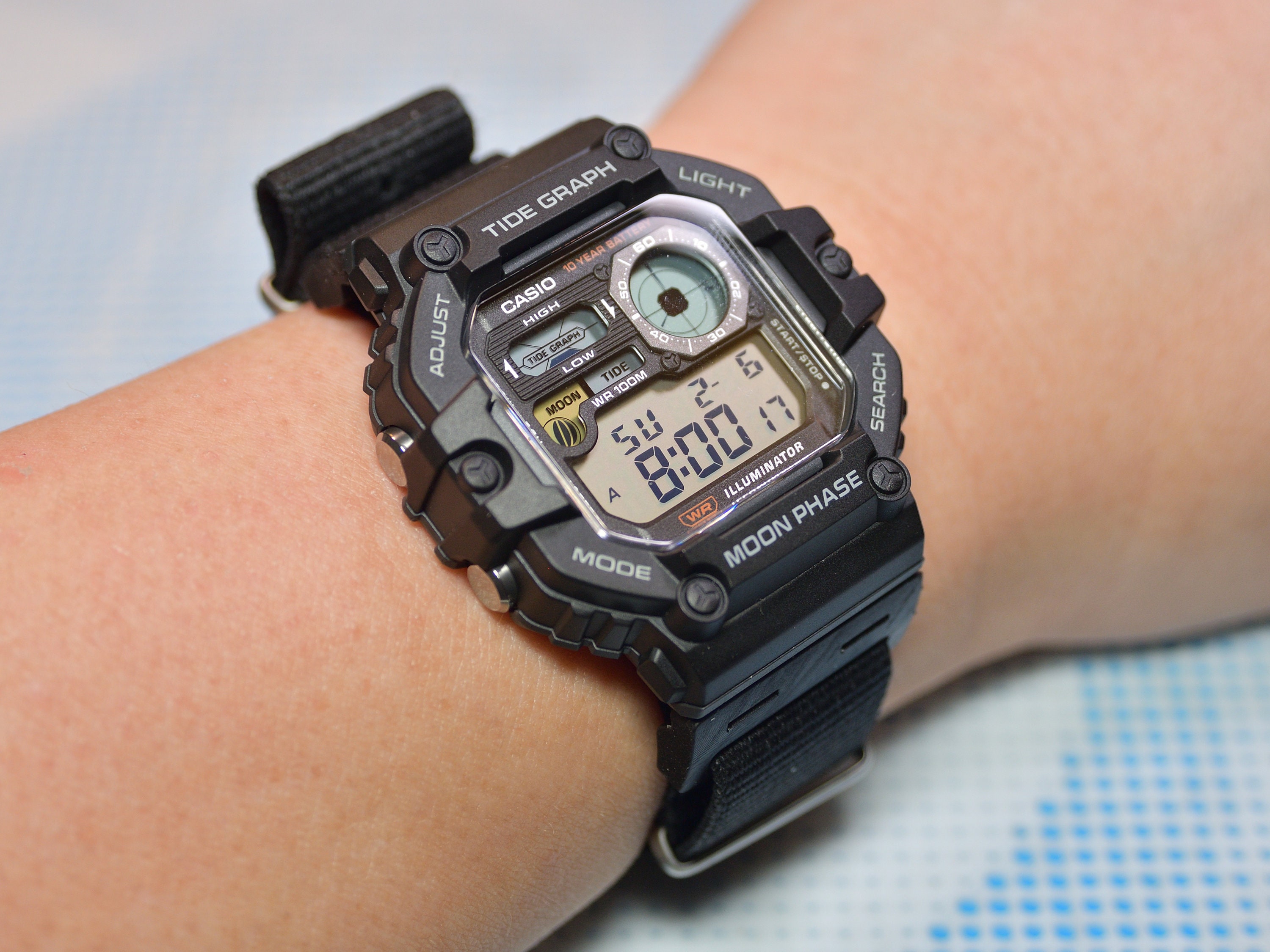 CASIO WS1700H用タフな樹脂製腕時計アダプター - Etsy 日本