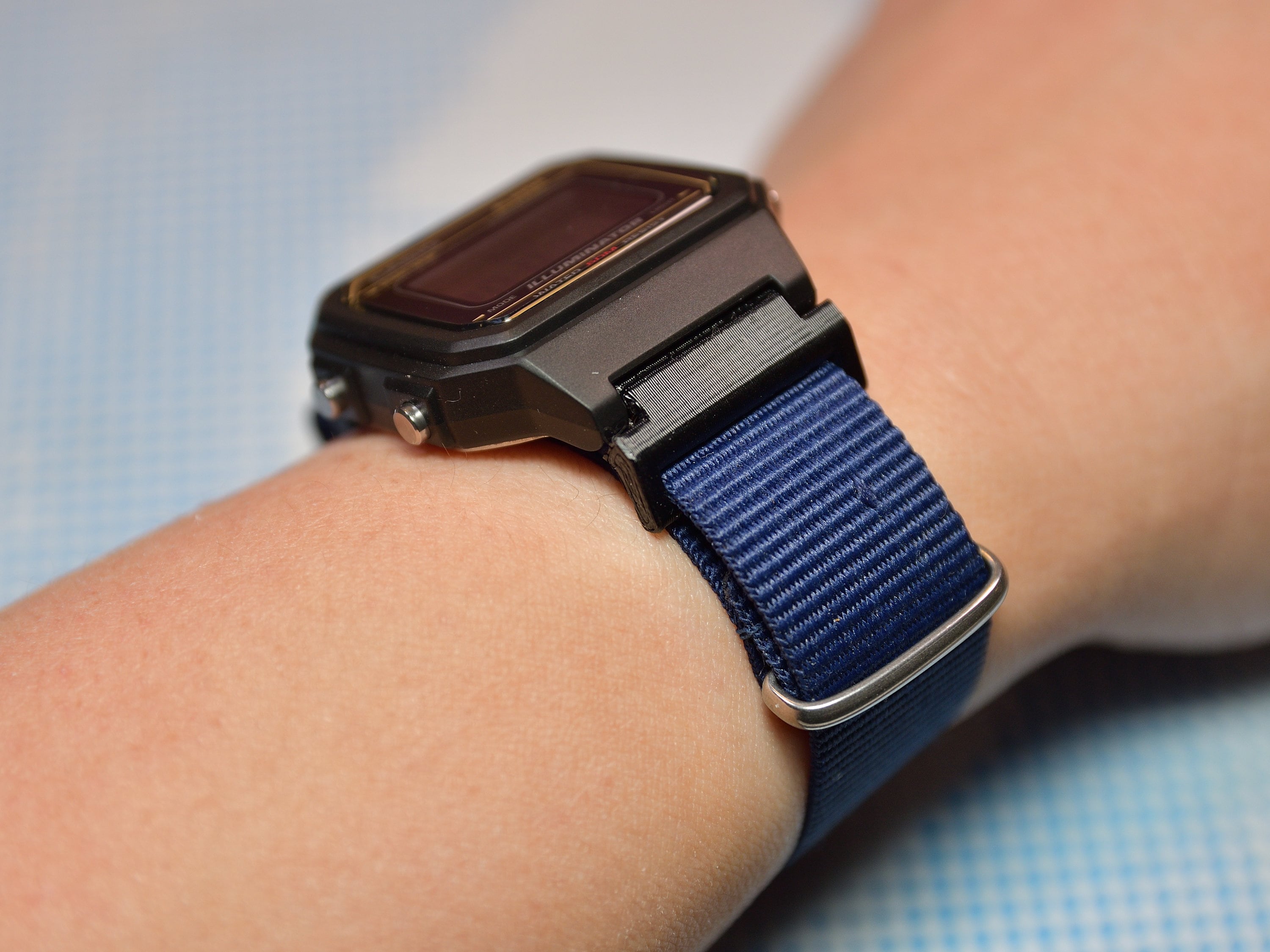 DBLACK [CDS1] CASIO F-91W, F-91WG, F-91WM, F-94WA, F-93W, F-105W, F-106W & Other Models 18 Mm Resin Watch Strap Price In India - Buy DBLACK [CDS1] CASIO F-91W, F-91WG, F-91WM, F-94WA, F-93W, F-105W - Foto 9