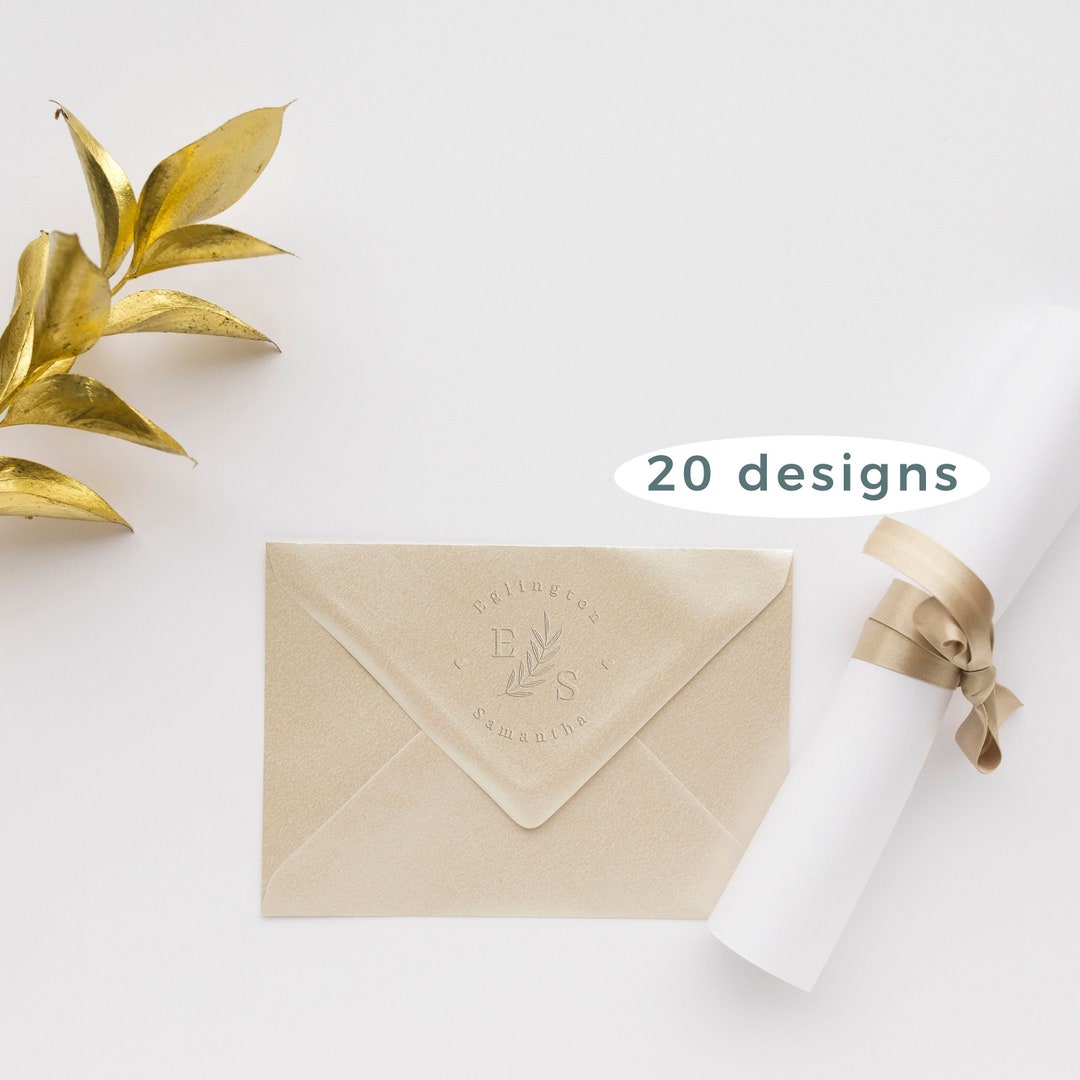 Custom Embosser Stamp,personalized Wedding Embosser,book Embosser ...