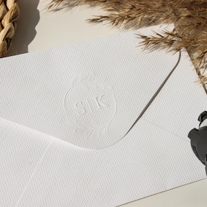 Sello de boda personalizado, elige tu sello de boda, sello personalizado, sello de iniciales, sello autoentintable o sello de relieve.