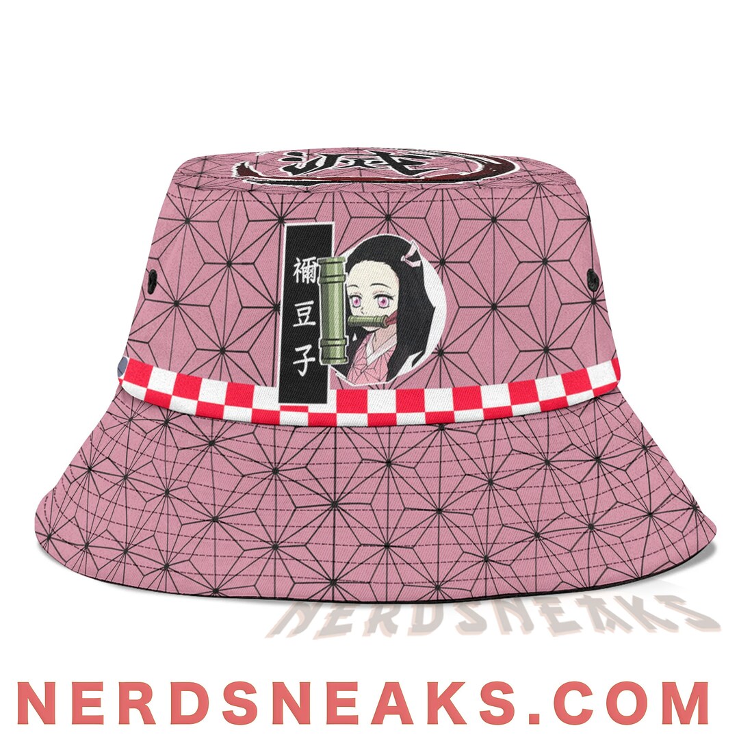 Nezuko Kamado Anime Bucket Hat Etsy