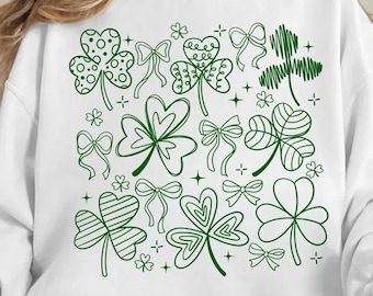 Retro Checkered St Patrick's Day Png, Kokietka St Patty's Day png, Szczęśliwa Koniczyna Png, Kokietka St Patricks Png, Trend St Patrick's Day Png