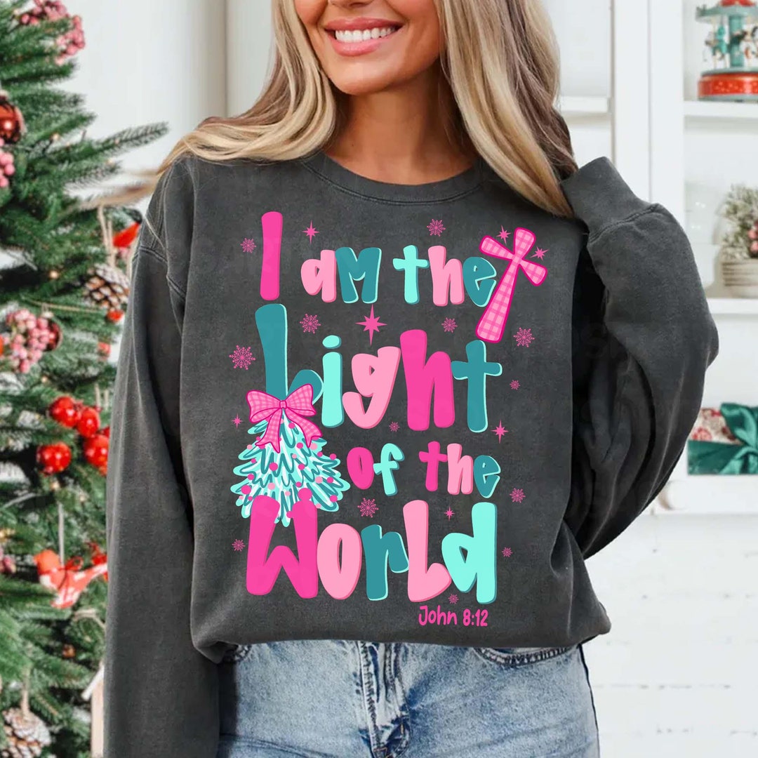 I Am the Light of the World Png, Christmas Png, Jesus Christmas Png ...