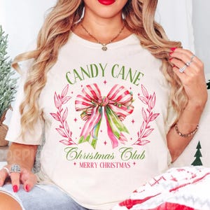 Pink Candy Cane Christmas Club Png, Christmas Png, Pink Christmas PNG, Funny Christmas png, Christmas Shirt PNG, Christmas Candy Png