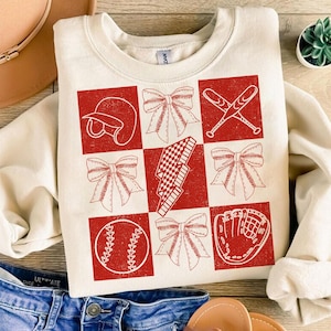 Retro Checkered Baseball Coquette Png, Game Day Baseball Coquette Png, Baseball Png, Baseball Bow Png, Baseball Mama Png, Game Day Png