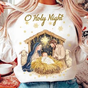 Oh Holy Night Png, Boże Narodzenie Png, Scena Narodzenia Png, Dzieciątko Jezus Png, Chrześcijańskie Boże Narodzenie Png, Werset Biblijny Png, Oh Przyjdźmy Pokłońmy Mu Png