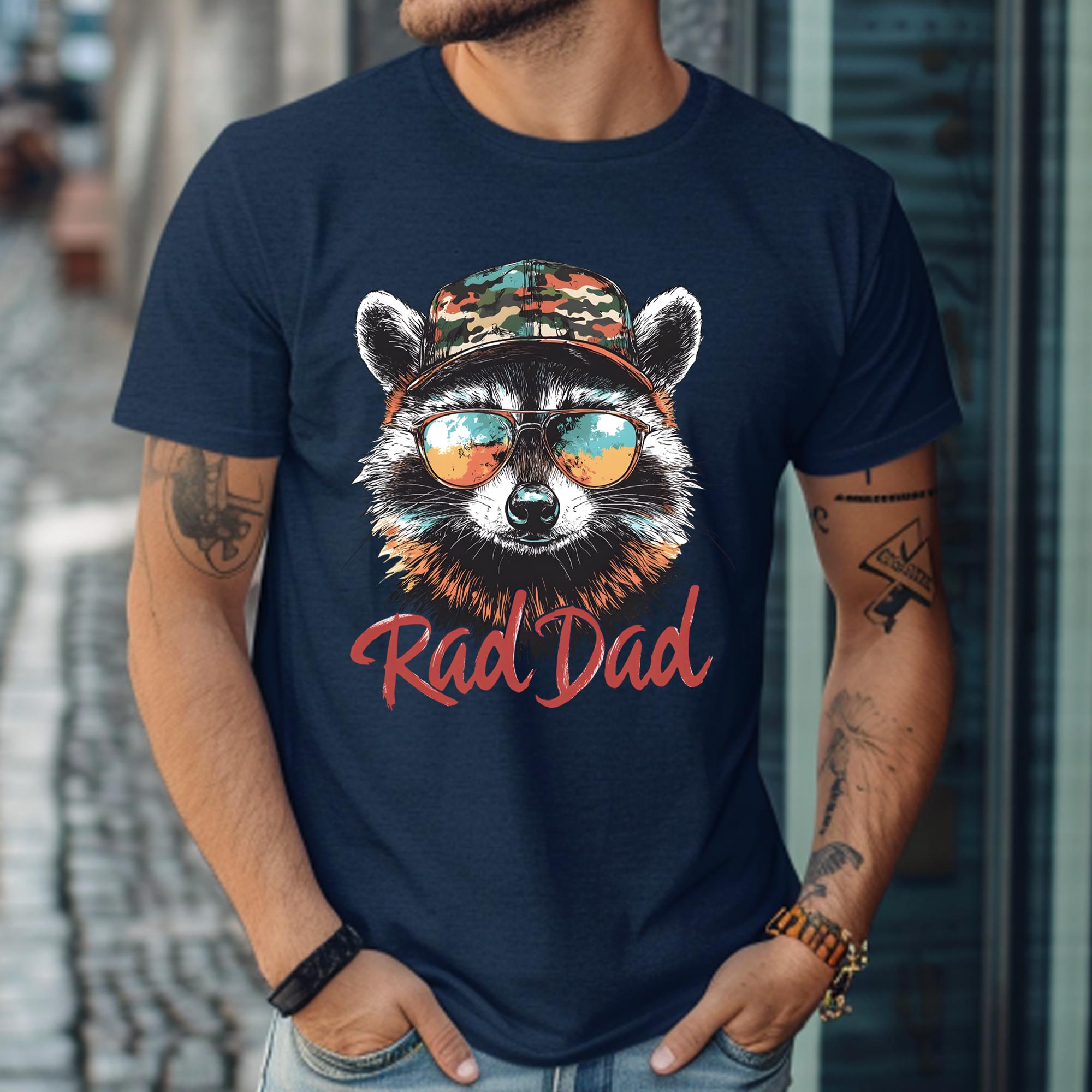 Rad Dad Raccoon PNG, Funny Father's Day Gift (digital Download) - Etsy
