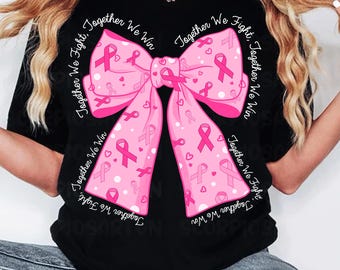 Brustkrebs-Bewusstsein Pink Ribbon PNG (Digitaler Download)