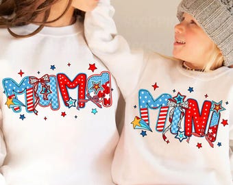 Retro America Mama Png, 4th of July Png, Mama Png, Memorial Day PNG, Girly USA Png, Independence Day png, Patriotic png, Mother's Day Gift