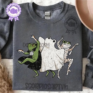 Spooky Frog Png, Off To Be Spooky PNG, Frog Halloween Png, Sarcastic Funny Frog Png, Halloween Ghost Png, Spooky Season PNG, Frog Lover Png
