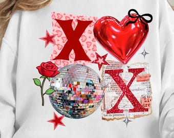 XOXO Cuadros Png, Cuadros Universitarios Png, San Valentín Retro Png, Lazo Coqueto de San Valentín Png, Día de San Valentín Png, Cuadros Retro Png