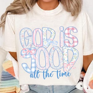 God is Good Png, Spirit Religious Png, Grandmillennial Jesus Png, Jesus Christian Png, Bible Verse Png, Grandmillennial Png,Floral Jesus Png image 3