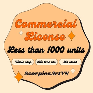 ScorpiosArtVN Commecial License For All Designs