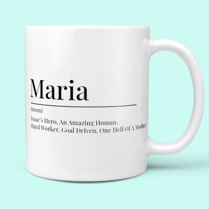 BEST SELLING Personalised Name Meaning - 11 Oz Ceramic Mug - Name Definition Mug, Appreciation Gift Mug, Custom Name Mug, Name Meaning Mug