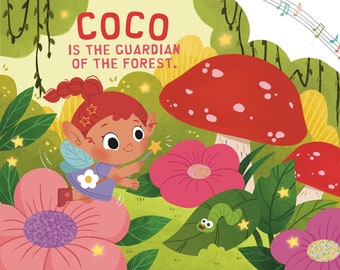 Custom Children Book Illustrator For Hire, Children's Book Illustration for Christmas, Custom Children Book, Custom Book Cover Design